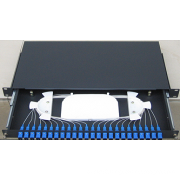 24 Core Sc Adapter Fiber Optic Terminal Box -Drawer Type